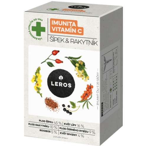 LEROS Imunita Vit.C Šípek&Rakytník n.s.20x2g